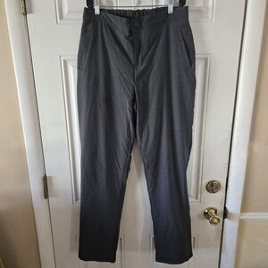 Stormpack Men’s Medium Gray Fleece-Lined Softshell Winter Pants Water Resistant